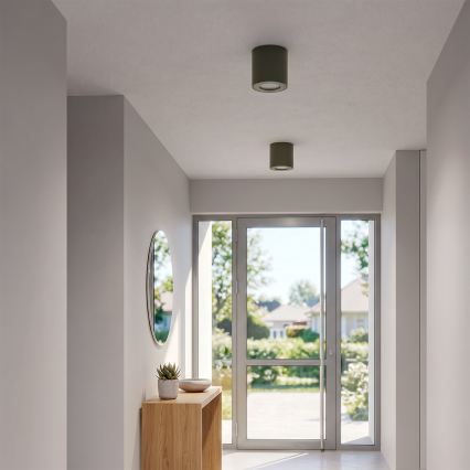 BRILAGI - Vonios kambario taškinis šviestuvas MIA 1xGU10/30W/230V 60x82 mm 84x80 mm tamsiai žalia IP54