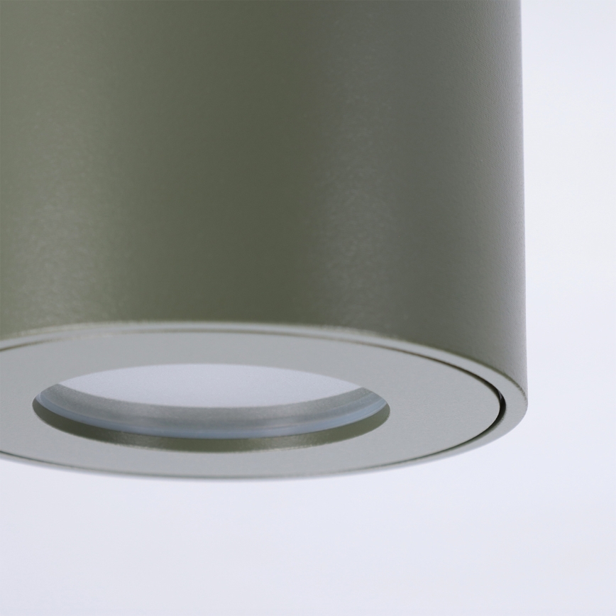 BRILAGI - Vonios kambario taškinis šviestuvas MIA 1xGU10/30W/230V 60x82 mm 84x80 mm tamsiai žalia IP54