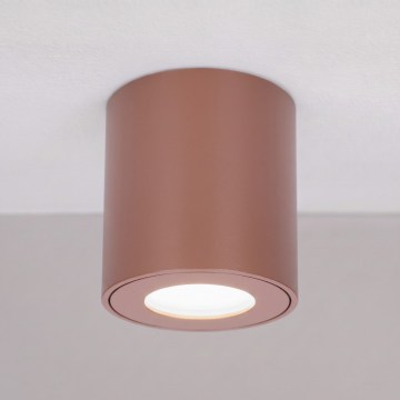 BRILAGI - Vonios taškinis šviestuvas MIA 1xGU10/30W/230V 84x80 mm rudas IP54