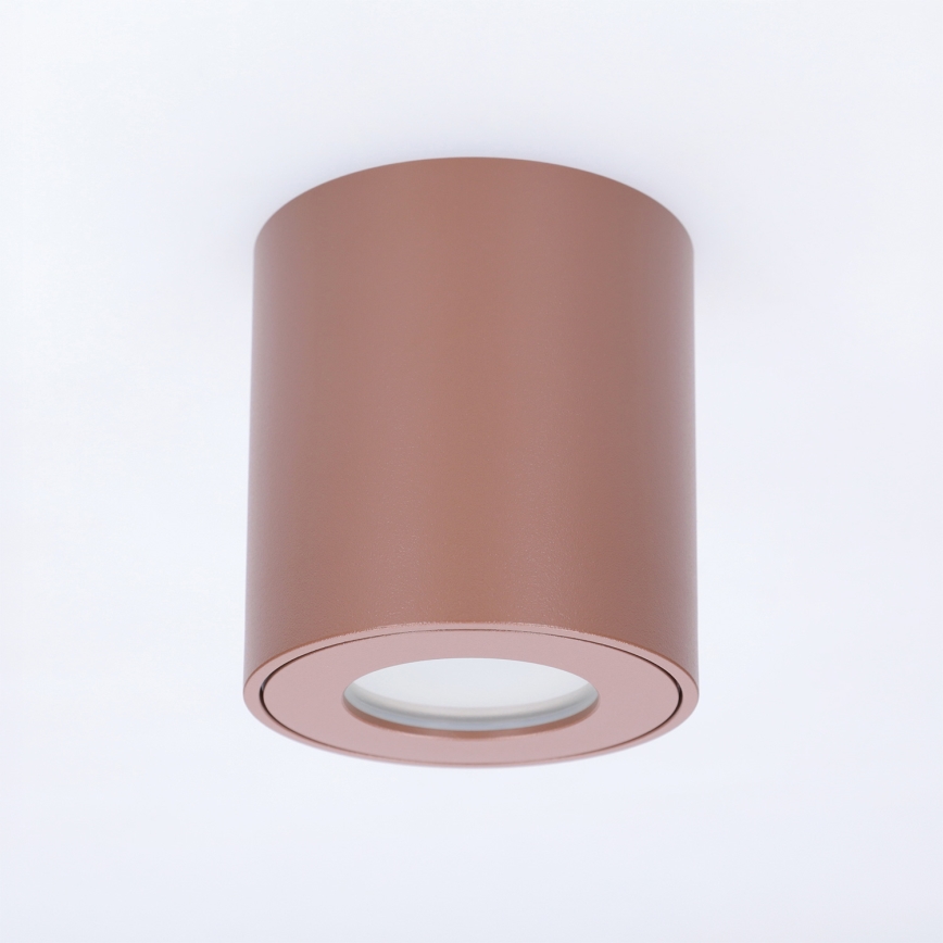 BRILAGI - Vonios taškinis šviestuvas MIA 1xGU10/30W/230V 84x80 mm rudas IP54
