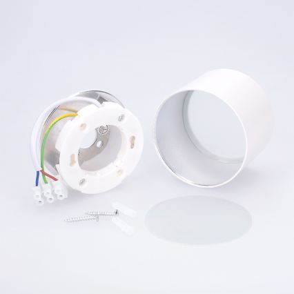 BRILAGI - Vonios taškinis šviestuvas SMOOTH 1xGX53/15W/230V 60x82 mm balta IP54