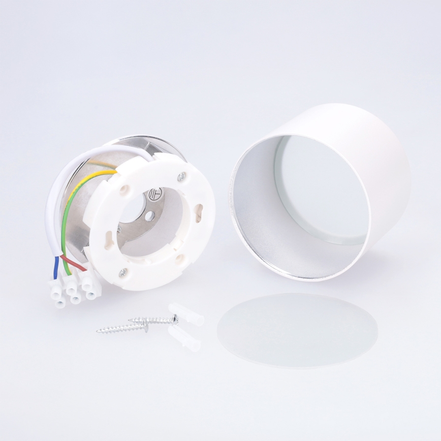 BRILAGI - Vonios taškinis šviestuvas SMOOTH 1xGX53/15W/230V 60x82 mm balta IP54