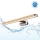 Brilagi - WOODY MIRROR 3in1 LED vonios veidrodžio apšvietimas, 12 W, 230 V, 60 cm, IP44, blizgus chromas/ąžuolas
