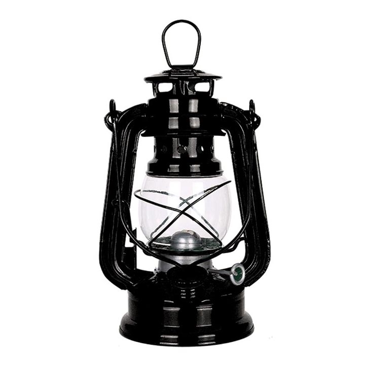 Brilagi - Žibalinė lempa LANTERN 19 cm juoda