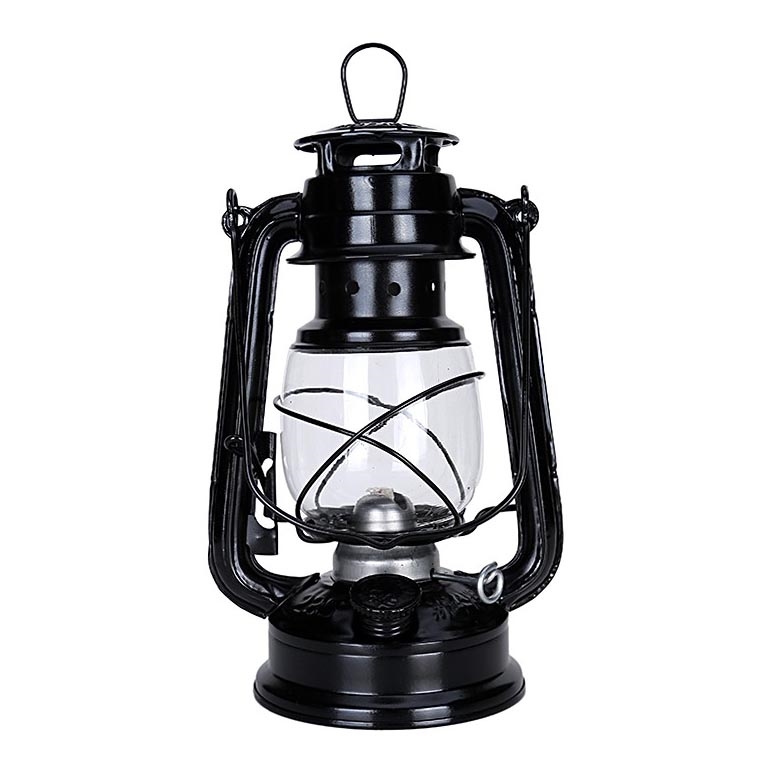 Brilagi - Žibalinė lempa LANTERN 24,5 cm juoda