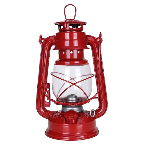 Brilagi - Žibalinė lempa LANTERN 24,5 cm raudona