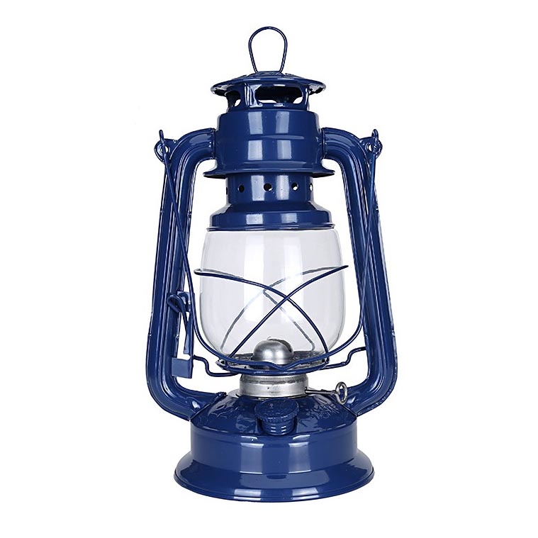 Brilagi - Žibalinė lempa LANTERN 28 cm mėlyna