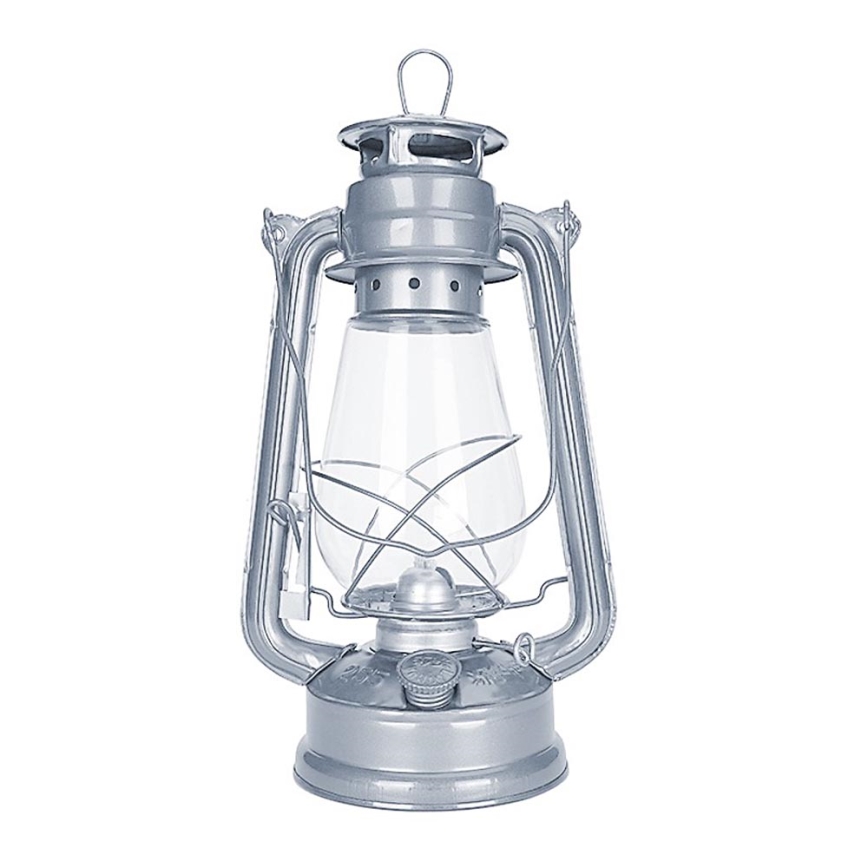 Brilagi - Žibalinė lempa LANTERN 31 cm sidabrinė