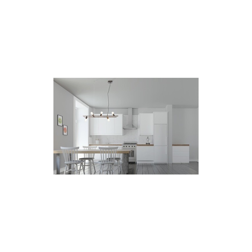Briliantas - Sietynas ant virvelės KALLA 5xE27 / 40W / 230V