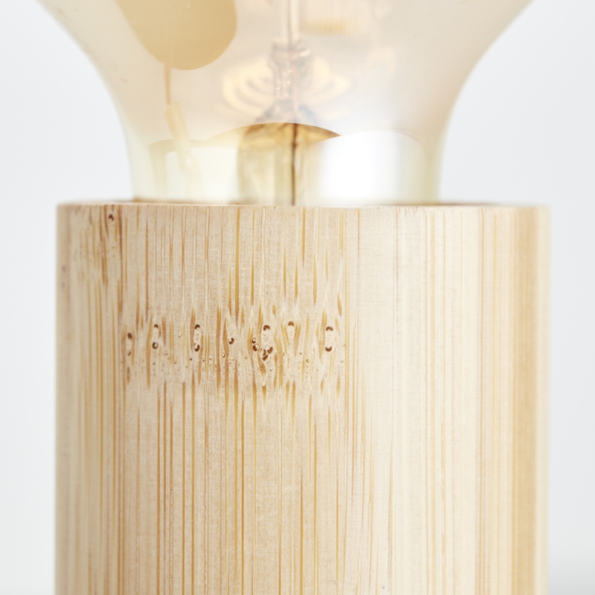 Brilliant - Akcentinis apšvietimas TIFFANY 4xE27/28W/230V bambukas