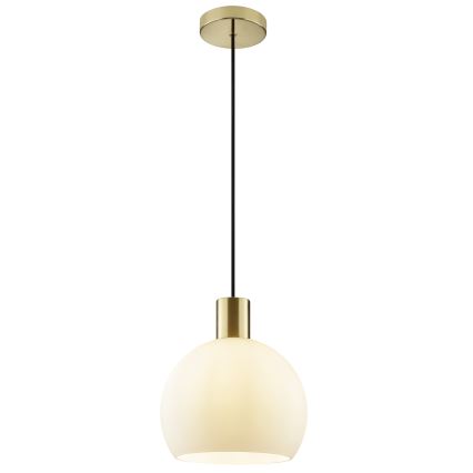 Brilliant - CONY pakabinamas šviestuvas ant laido, 1xE27/20W/230V, skersmuo 25 cm, žalvarinis