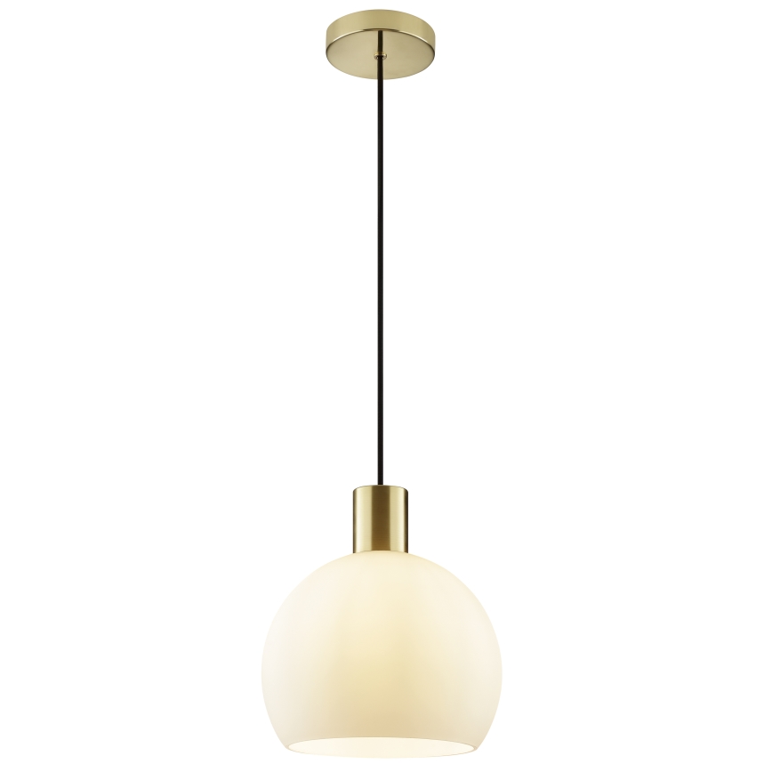 Brilliant - CONY pakabinamas šviestuvas ant laido, 1xE27/20W/230V, skersmuo 25 cm, žalvarinis