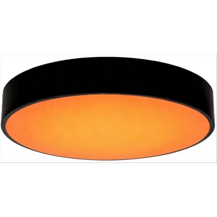 Brilliant - LED dimeriuojamas lubų šviestuvas SLIMLINE LED/50W/230V 1800-6500K skersmuo 49 cm juodas + nuotolinis valdymas