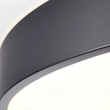 Brilliant - LED dimeriuojamas lubų šviestuvas SLIMLINE LED/50W/230V 1800-6500K skersmuo 49 cm juodas + nuotolinis valdymas
