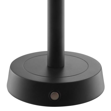 Brilliant - LED reguliuojama įkraunama jutiklinė lauko stalo lempa RAZOR LED/2,5W/5V 2700K 2600 mAh IP44 juoda