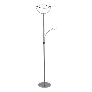 Brilliant - Dimeriuojama LED grindinė lempa DEMIAN 2xLED/12W/230V blizgus chromas