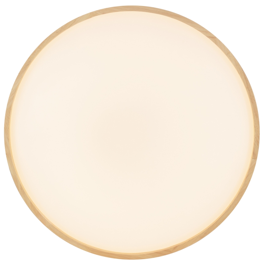 Brilliant - Dimeriuojamas LED lubų šviestuvas ALSON LED/17W/230V 3000-6500K skersmuo 49,5 cm kaučiukmedžio + nuotolinis valdymas