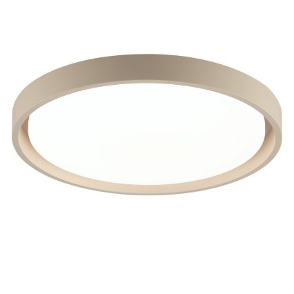 Brilliant - Dimeriuojamas LED lubinis šviestuvas SANOZ LED/24W/230V 3000-6500K skersmuo 41 cm smėlio spalvos + nuotolinis pultas