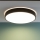Brilliant - dimeriuojamas LED lubinis šviestuvas SLIMLINE LED/60W/230V 3000-6500K skersmuo 49 cm juodas + su nuotoliniu pulteliu