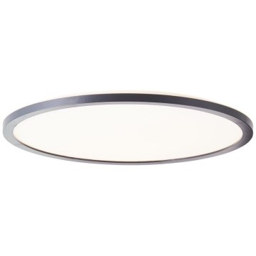 Brilliant - Dimeriuojamas LED lubų šviestuvas SORELL LED/24W/230V 3000-6500K Ø 42 cm juodas + su nuotoliniu pultu