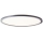 Brilliant - Dimeriuojamas LED lubų šviestuvas SORELL LED/24W/230V 3000-6500K Ø 42 cm juodas + su nuotoliniu pultu