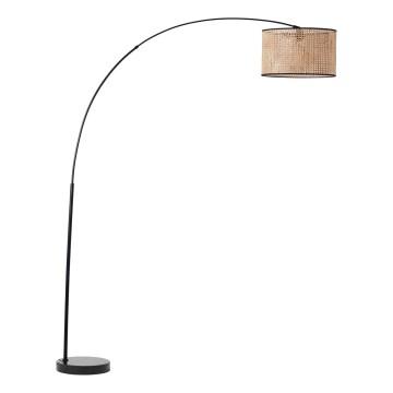 Brilliant - Grindinė lempa WILEY 1xE27/60W/230V juoda/smėlio spalvos