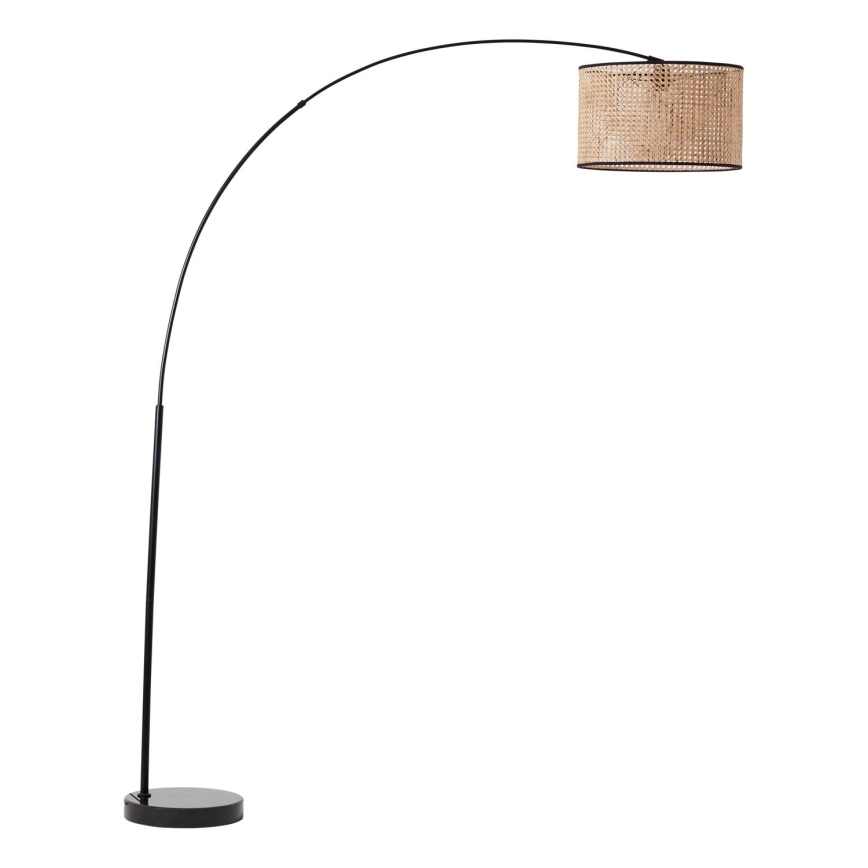 Brilliant - Grindinė lempa WILEY 1xE27/60W/230V juoda/smėlio spalvos