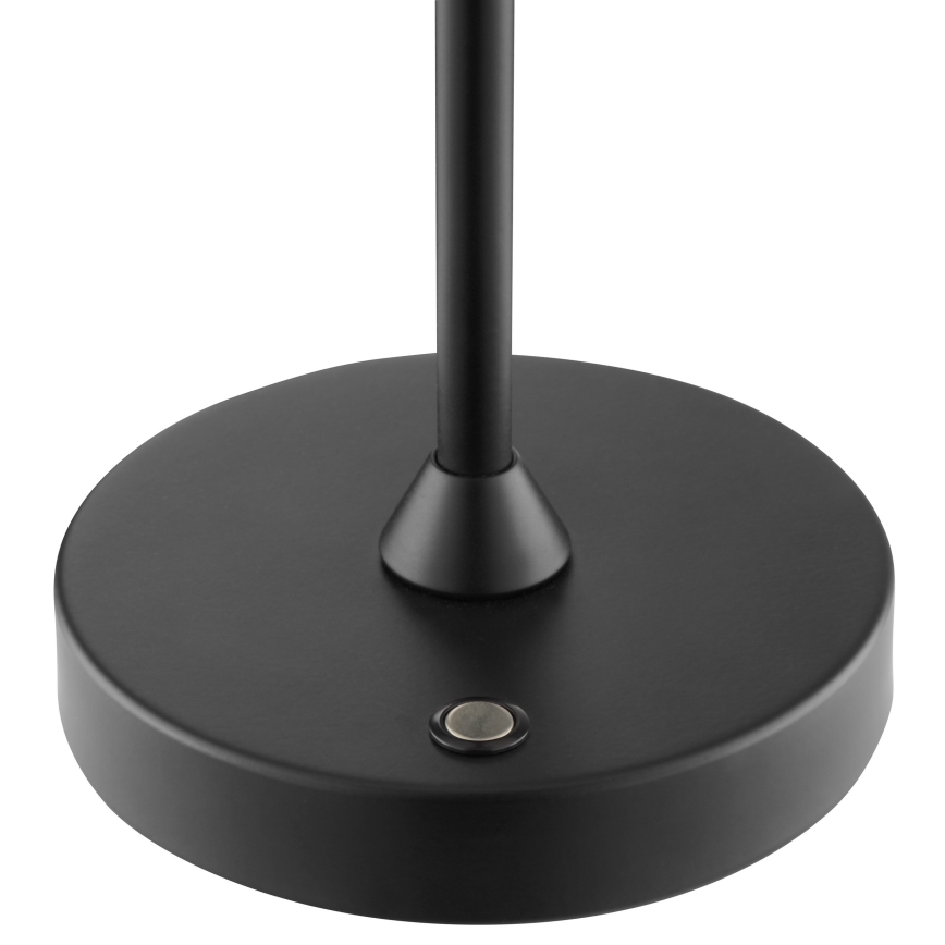 Brilliant - įkraunama, lietimui jautri lauko stalinė lempa ELORA su reguliuojamu ryškumu LED/2,5W/5V 2700K 2600 mAh IP44 juoda