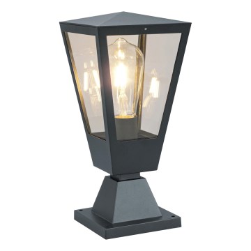 Brilliant - Lauko lempa WESTDLIFF 1xE27/20W/230V 30,7 cm IP44 antracitas