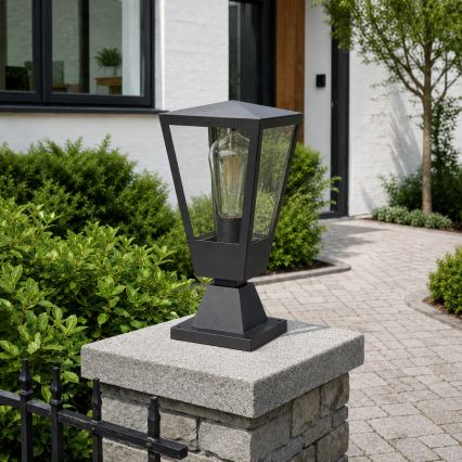 Brilliant - Lauko lempa WESTDLIFF 1xE27/20W/230V 30,7 cm IP44 antracitas
