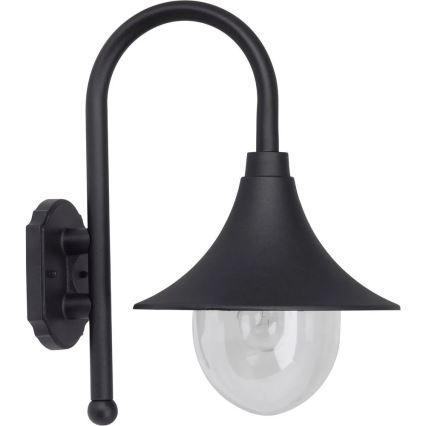 Brilliant - Lauko sieninis šviestuvas BERNA 1xE27/60W/230V IP44 juoda