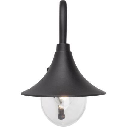 Brilliant - Lauko sieninis šviestuvas BERNA 1xE27/60W/230V IP44 juoda