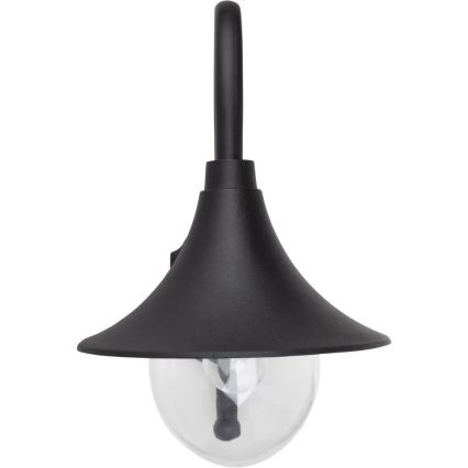 Brilliant - Lauko sieninis šviestuvas BERNA 1xE27/60W/230V IP44 juoda