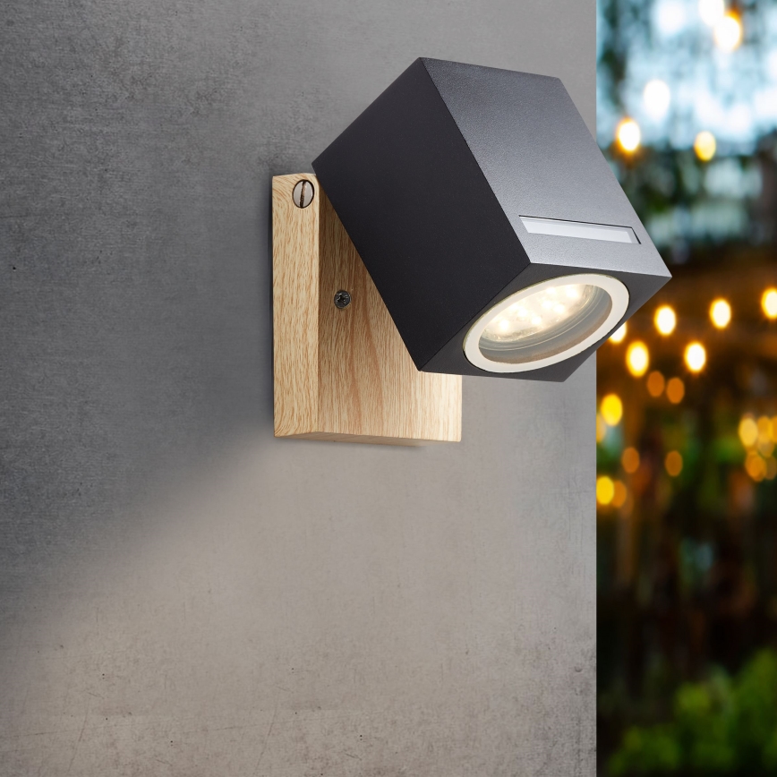 Brilliant - Lauko sieninis šviestuvas GALENI 1xGU10/20W/230V IP44
