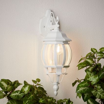 Brilliant - Lauko sieninis šviestuvas ISTRIA 1xE27/60W/230V IP23 balta