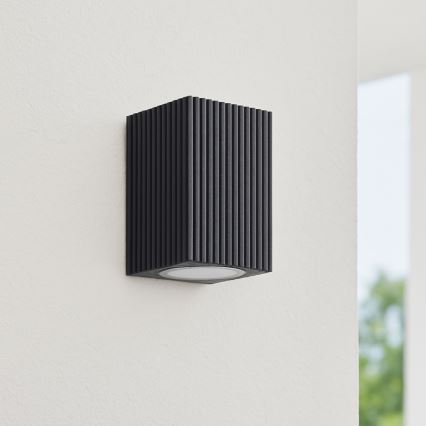 Brilliant - Lauko sieninis šviestuvas JELANI 1xGU10/10W/230V IP44 juoda