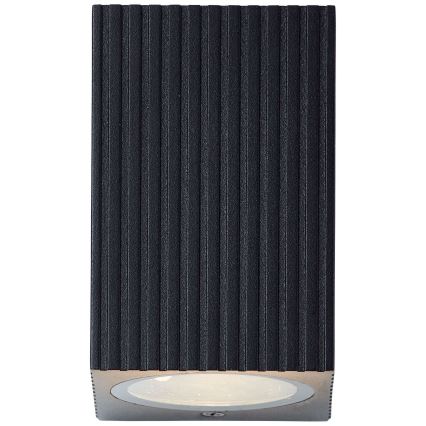 Brilliant - Lauko sieninis šviestuvas JELANI 1xGU10/10W/230V IP44 juoda