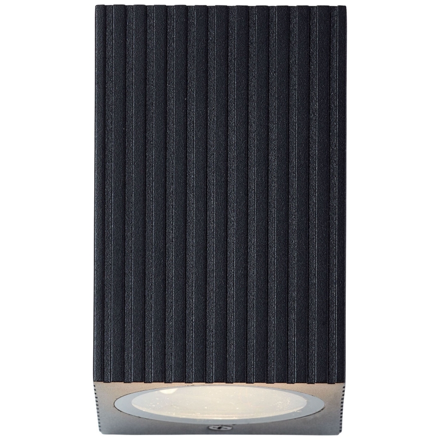 Brilliant - Lauko sieninis šviestuvas JELANI 1xGU10/10W/230V IP44 juoda