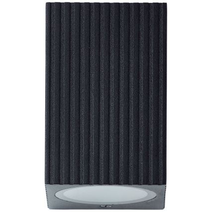 Brilliant - Lauko sieninis šviestuvas JELANI 1xGU10/10W/230V IP44 juoda