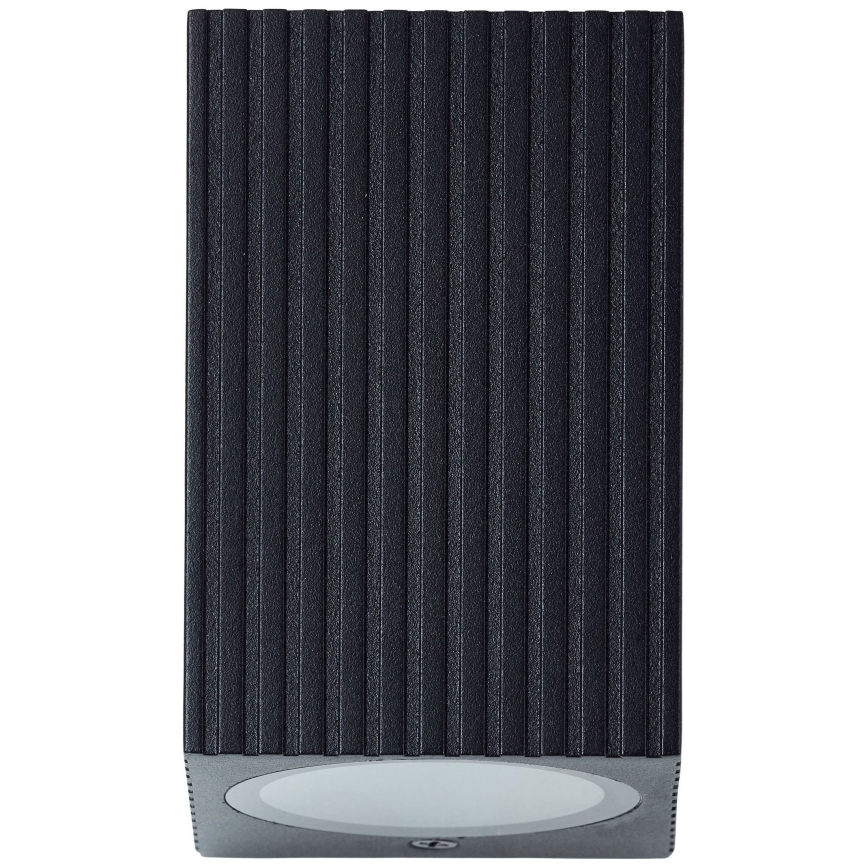 Brilliant - Lauko sieninis šviestuvas JELANI 1xGU10/10W/230V IP44 juoda