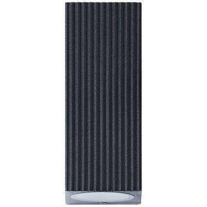 Brilliant - Lauko sieninis šviestuvas JELANI 2xGU10/10W/230V IP44 juoda