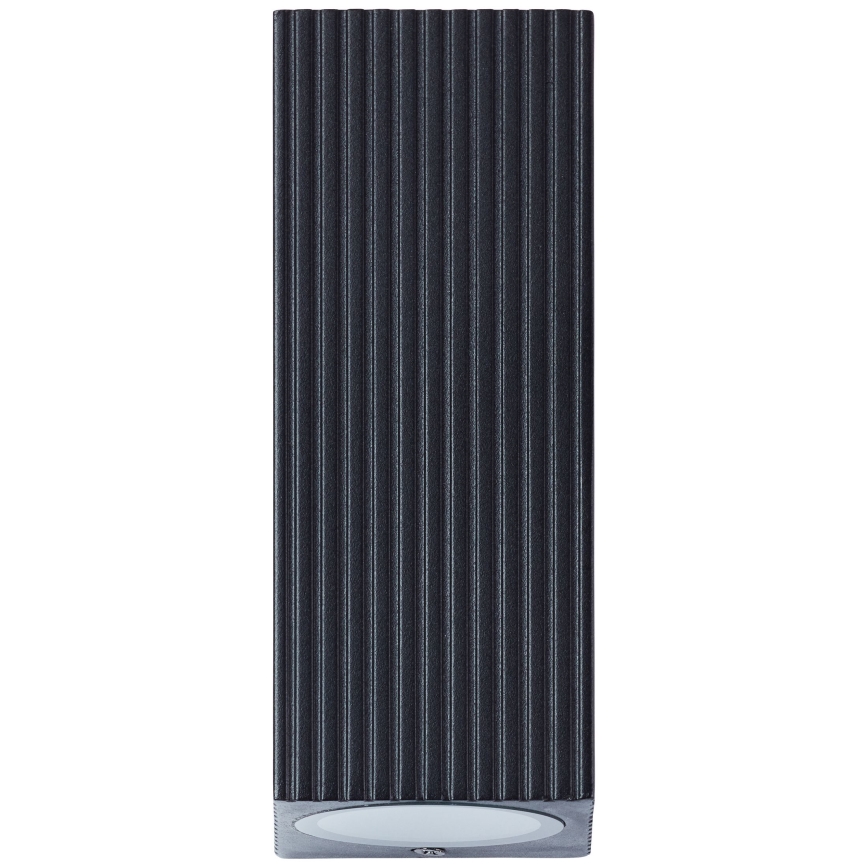 Brilliant - Lauko sieninis šviestuvas JELANI 2xGU10/10W/230V IP44 juoda