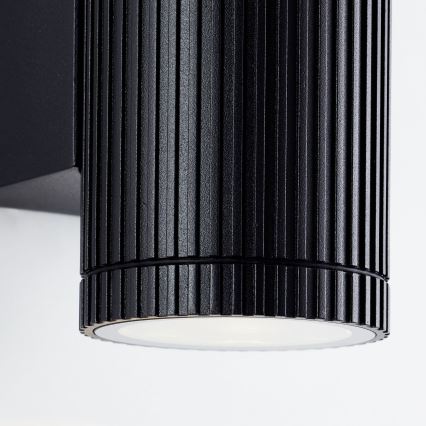 Brilliant - Lauko sieninis šviestuvas KEOLA 1xGU10/10W/230V IP44 juoda