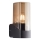 Brilliant - Lauko sieninis šviestuvas MINOU 1xE27/10W/230V IP44 juoda/dūminis