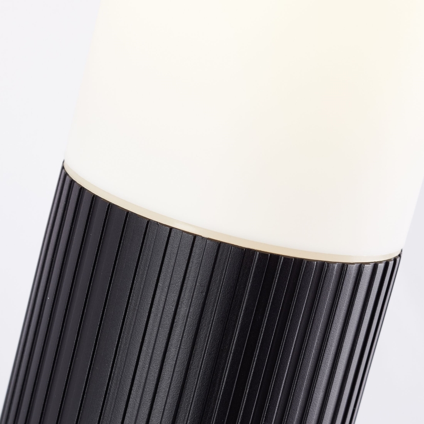Brilliant - Lauko sieninis šviestuvas su jutikliu KALEO 1xE27/10W/230V IP44 juoda