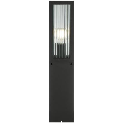 Brilliant - Lauko šviestuvas GETTA 1xE27/20W/230V 50 cm IP44 juodas