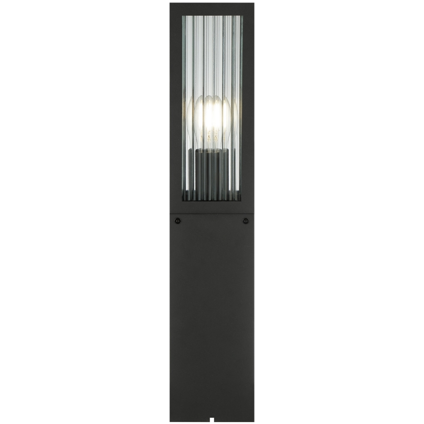 Brilliant - Lauko šviestuvas GETTA 1xE27/20W/230V 50 cm IP44 juodas