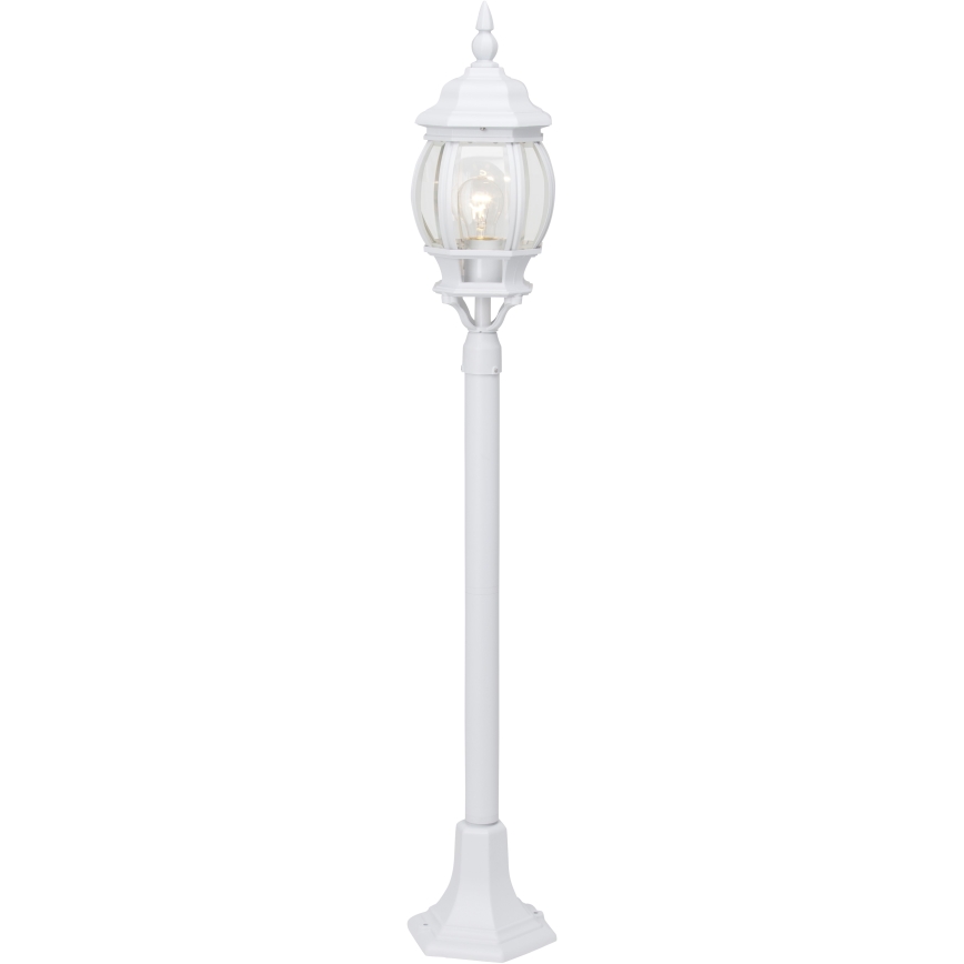 Brilliant - Lauko šviestuvas ISTRIA 1xE27/60W/230V 112 cm IP23 balta