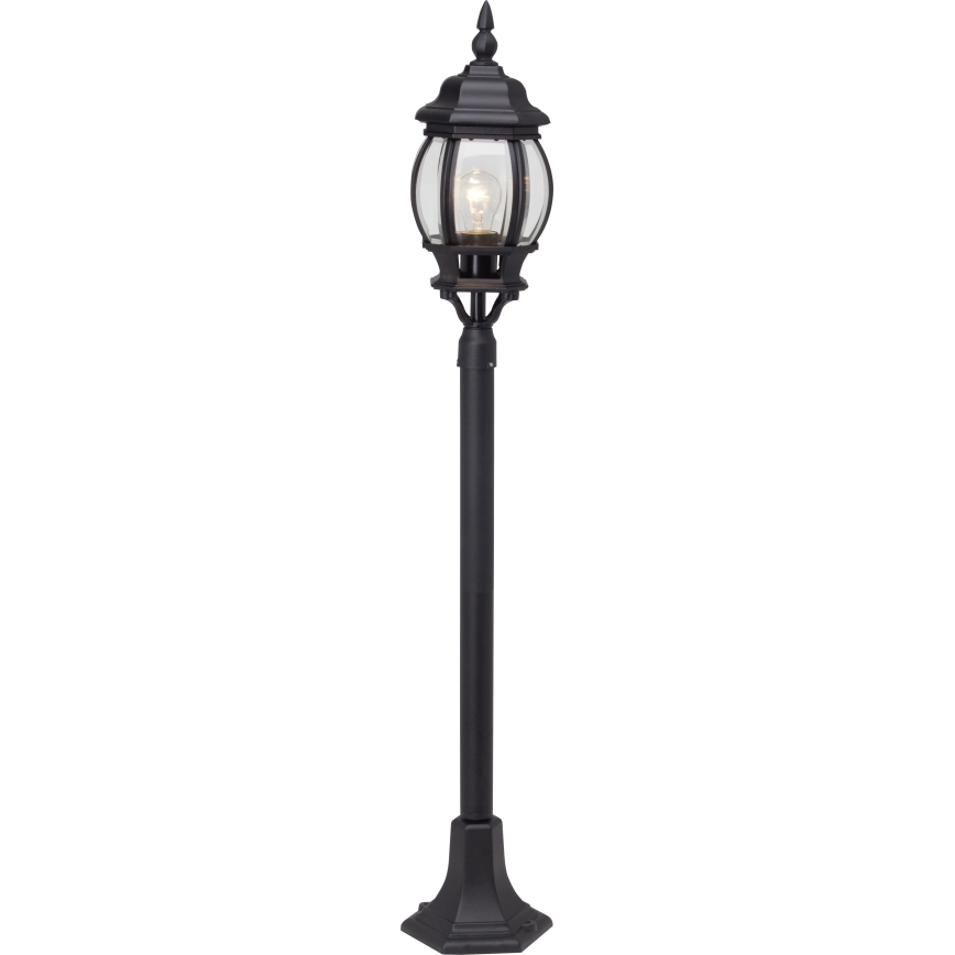 Brilliant - Lauko šviestuvas ISTRIA 1xE27/60W/230V 112 cm IP23 juoda