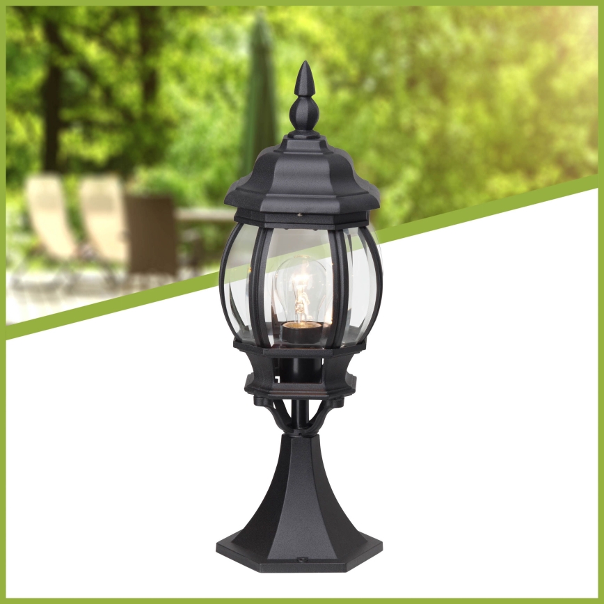 Brilliant - Lauko šviestuvas ISTRIA 1xE27/60W/230V 50 cm IP23 juoda